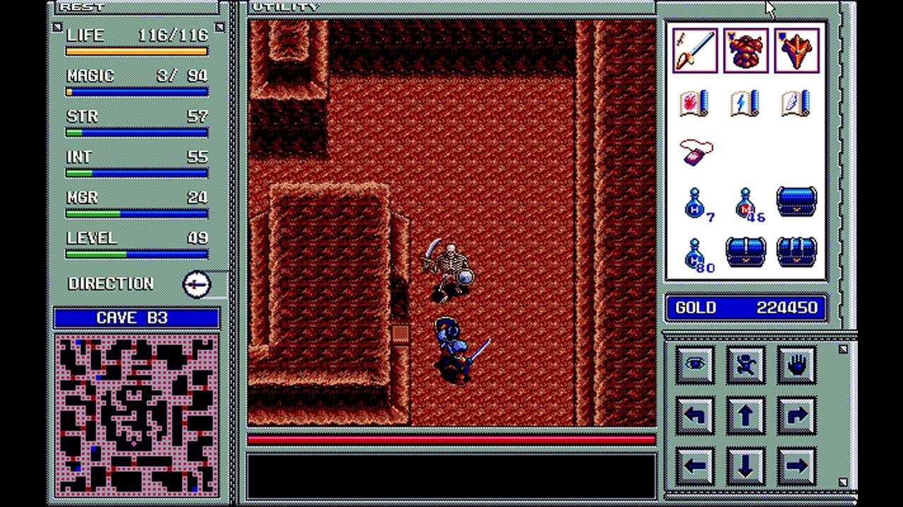 EGGコンソール ブランディッシュ リニューアル PC-9801 俺のSwitchメモ